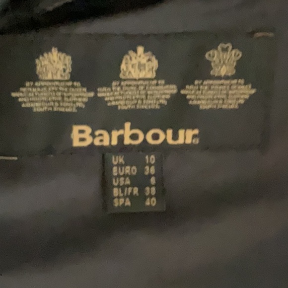 Barbour Gilet lightweight quilted vest shiny finish Size USA 6 - Picture 6 of 8